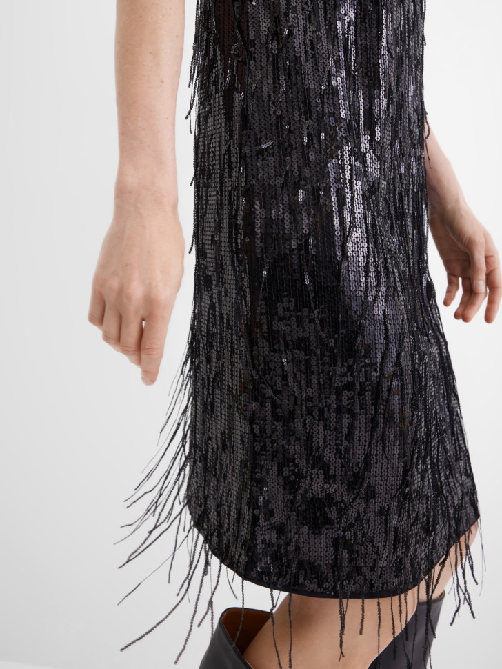 Платье вечернее миди