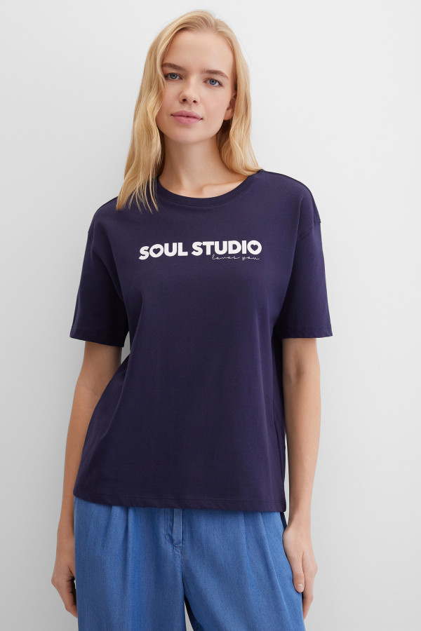 Футболка свободная