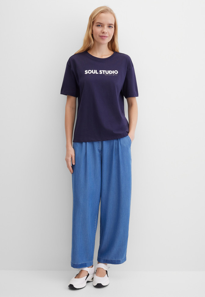 Футболка свободная