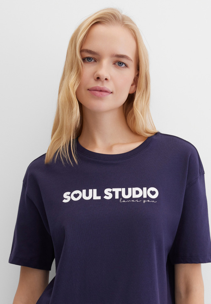 Футболка свободная