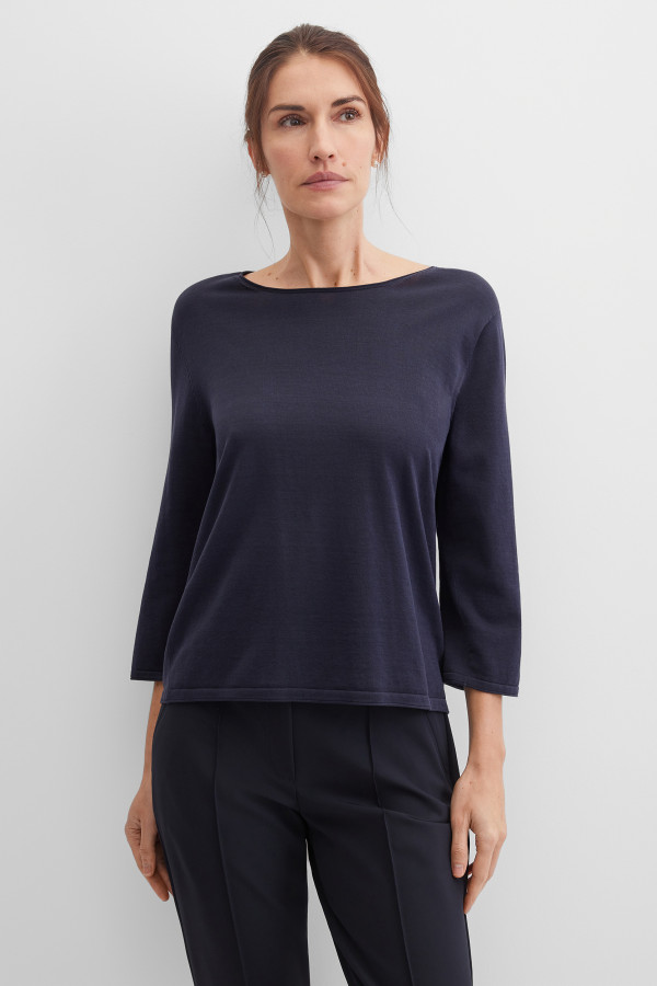 Джемпер базовый с рукавом 3/4