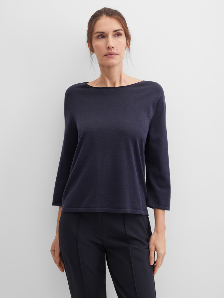 Джемпер базовый с рукавом 3/4