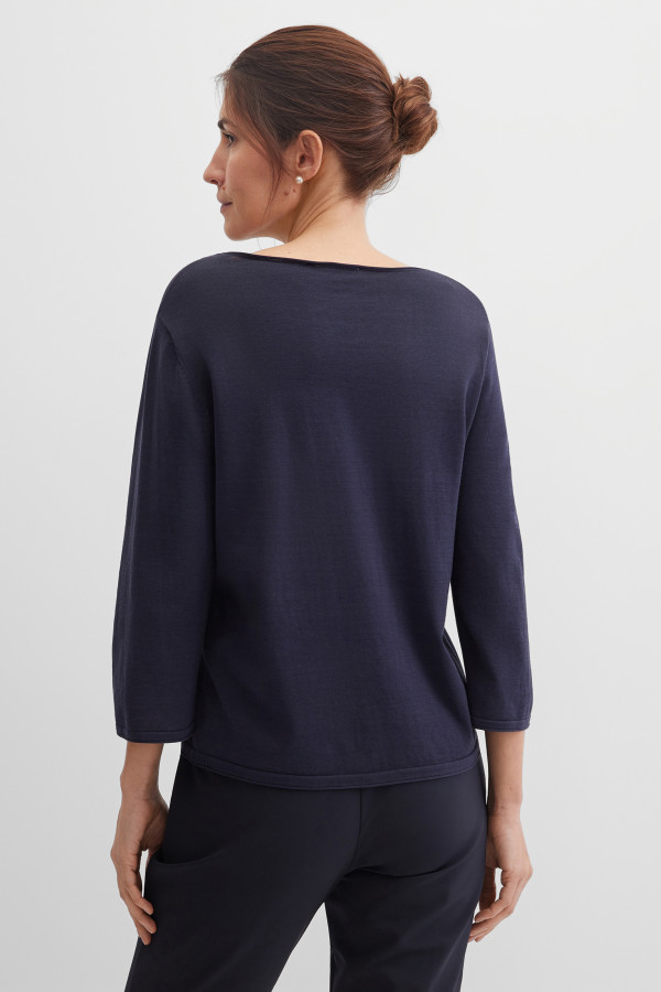 Джемпер базовый с рукавом 3/4