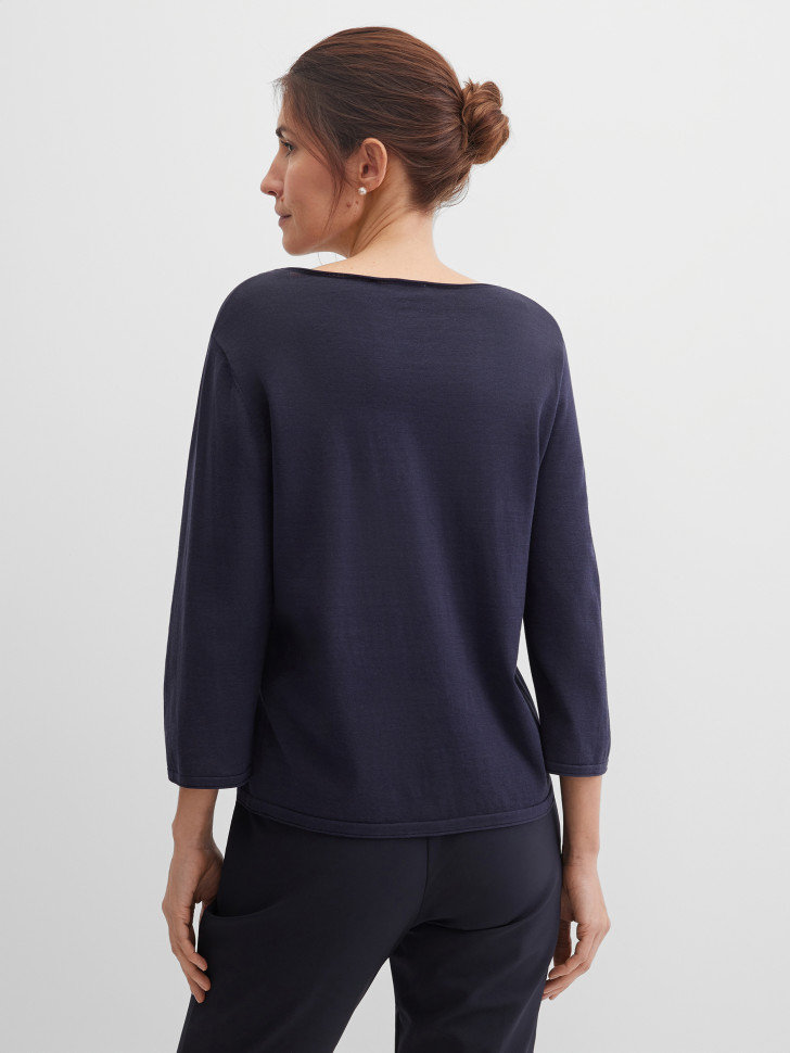 Джемпер базовый с рукавом 3/4