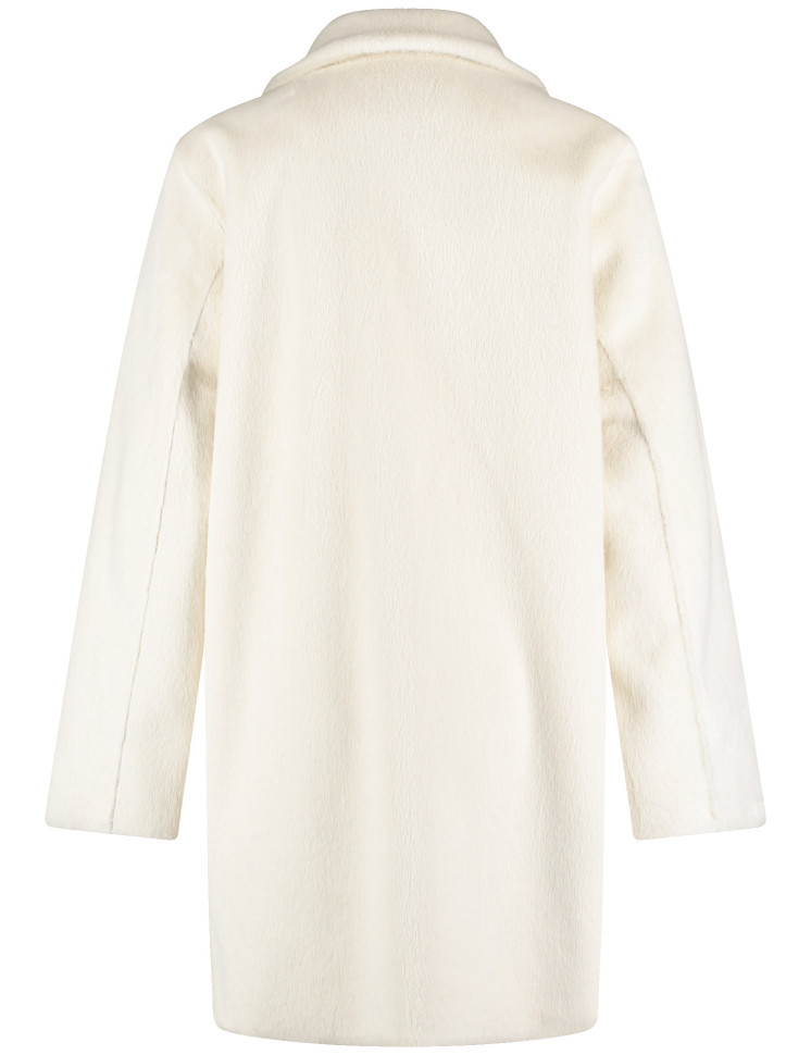 Шуба из искусственного экомеха