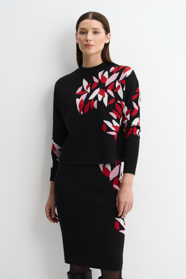 Джемпер свободного силуэта