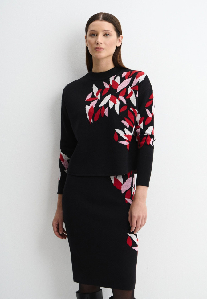 Джемпер свободного силуэта