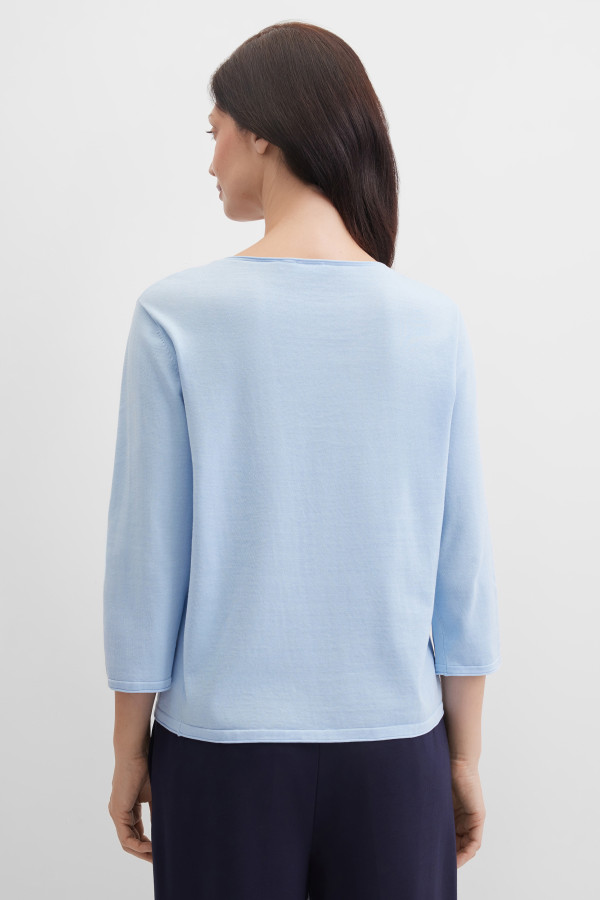 Джемпер базовый с рукавом 3/4