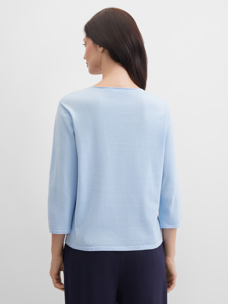 Джемпер базовый с рукавом 3/4