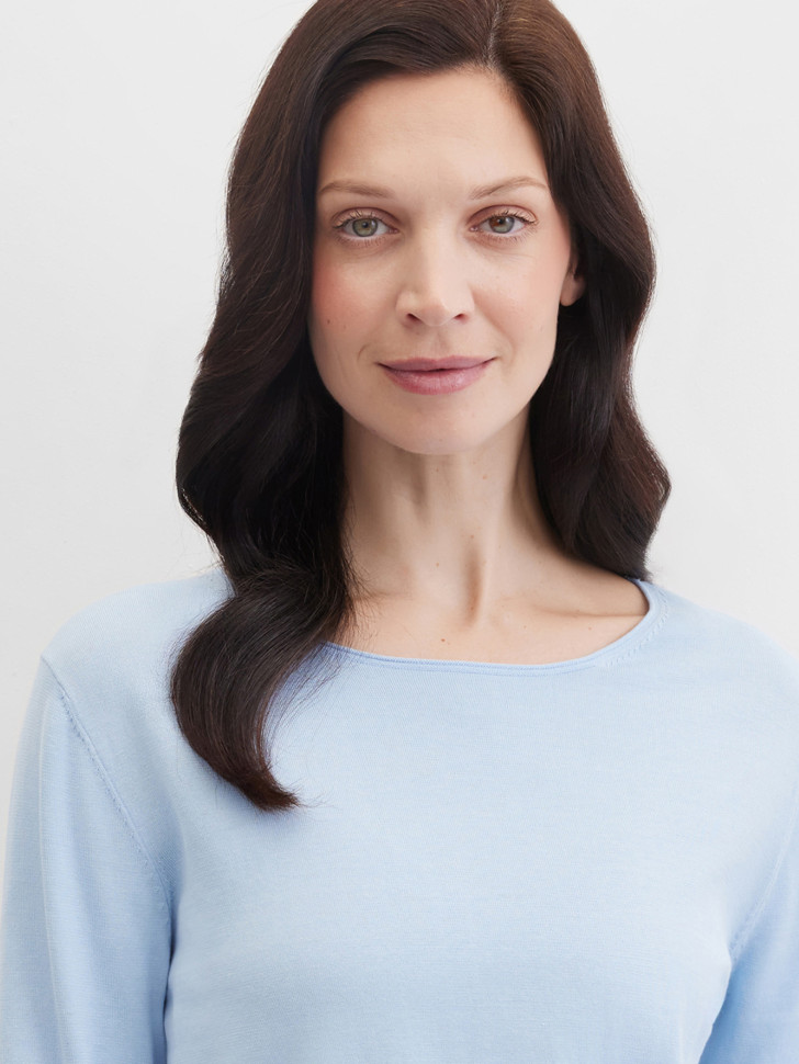 Джемпер базовый с рукавом 3/4