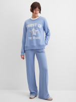 Брюки широкие