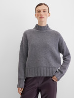 Джемпер вязаный с горлом