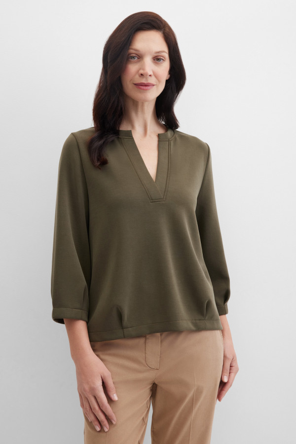 Свитшот с рукавом 3/4