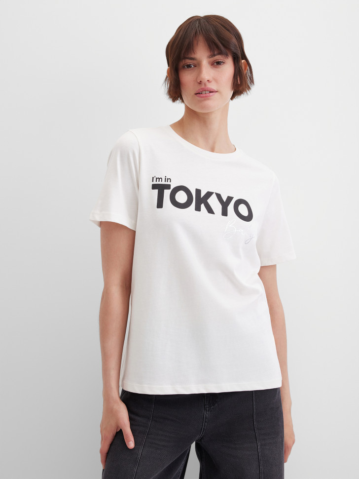 Футболка с надписью