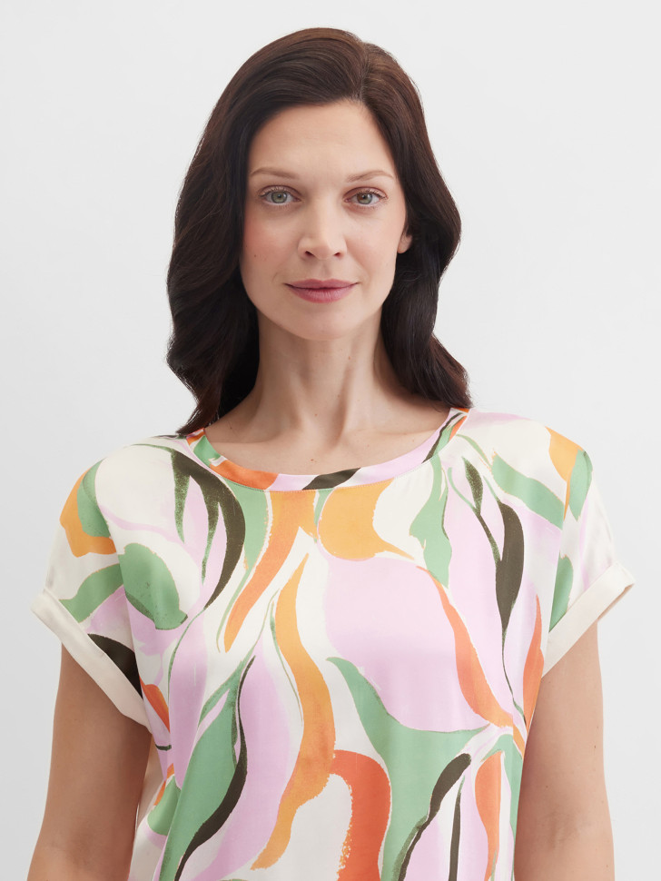 Футболка с принтом