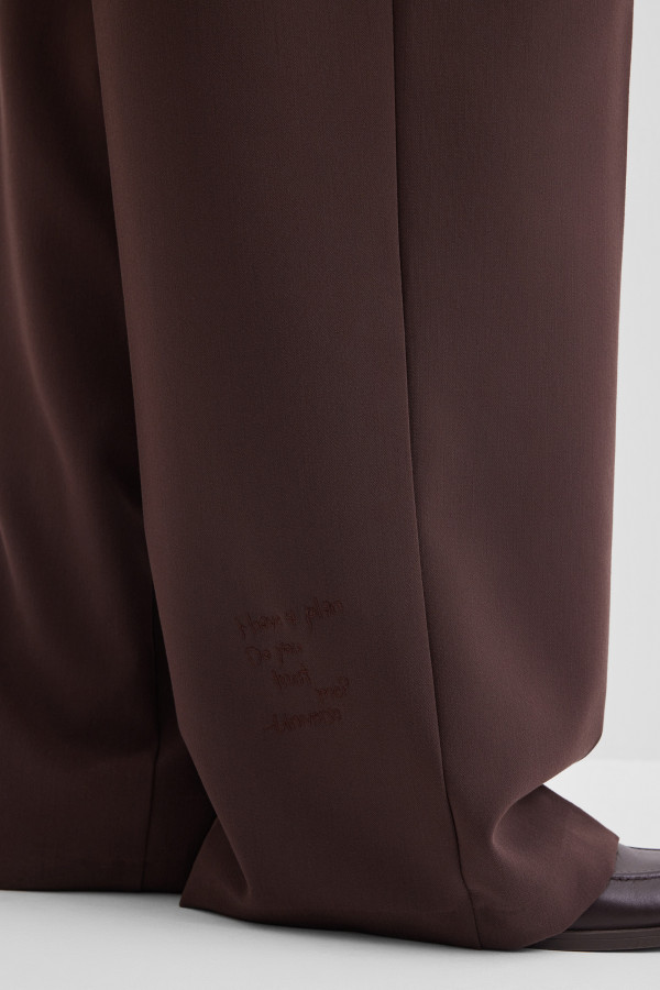 Брюки-палаццо