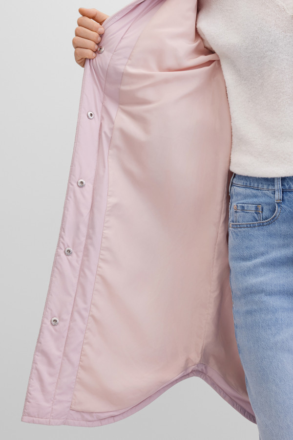 Пальто утепленное