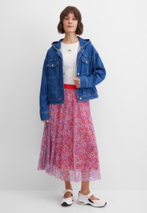 Куртка джинсовая с капюшоном