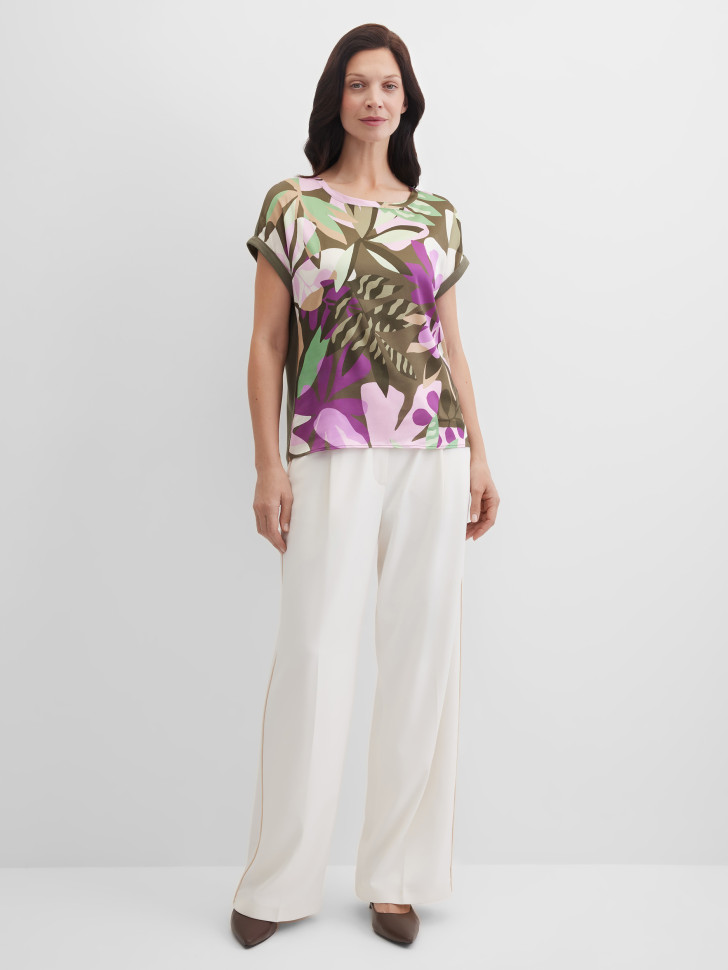 Футболка с принтом