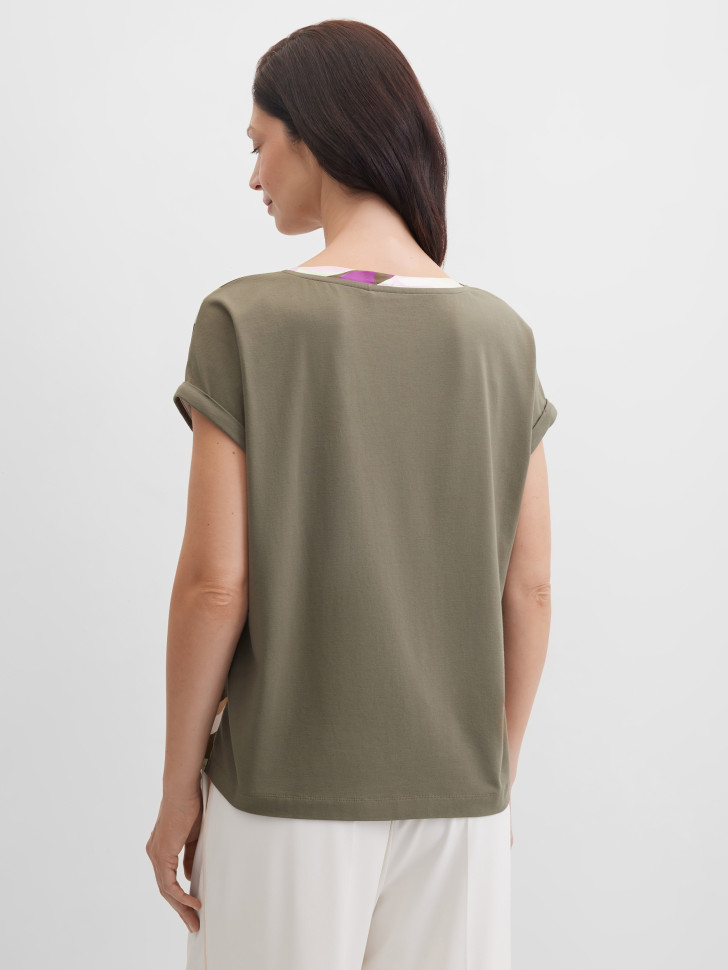 Футболка с принтом