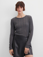 Лонгслив в рубчик