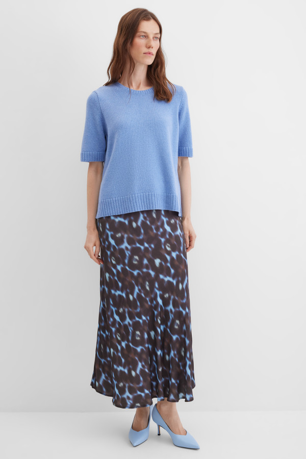 Джемпер с коротким рукавом