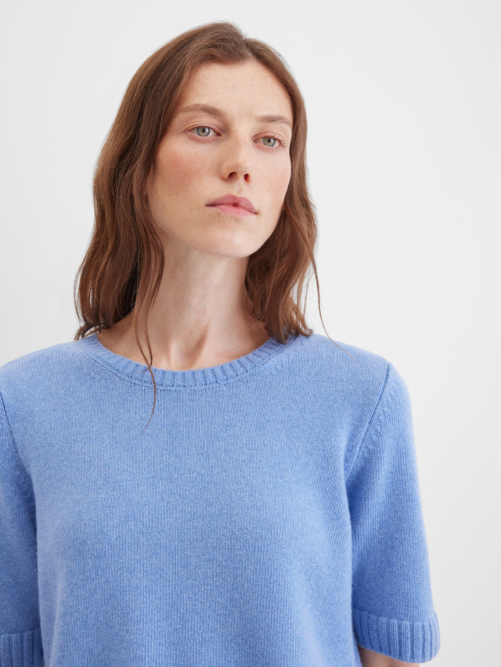 Джемпер с коротким рукавом