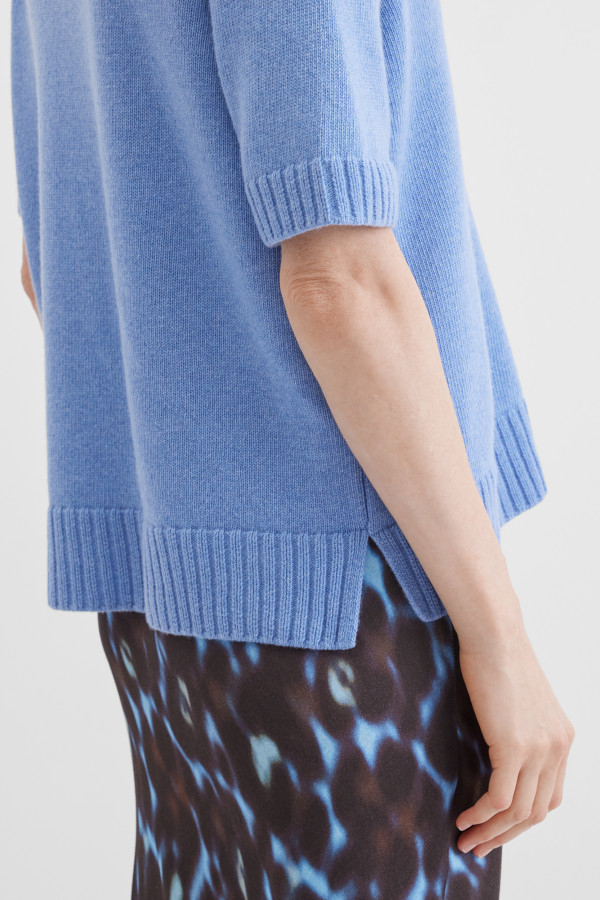 Джемпер с коротким рукавом