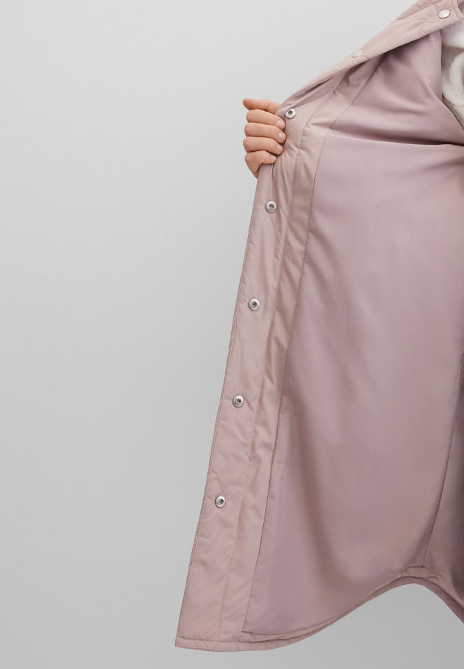 Пальто утепленное