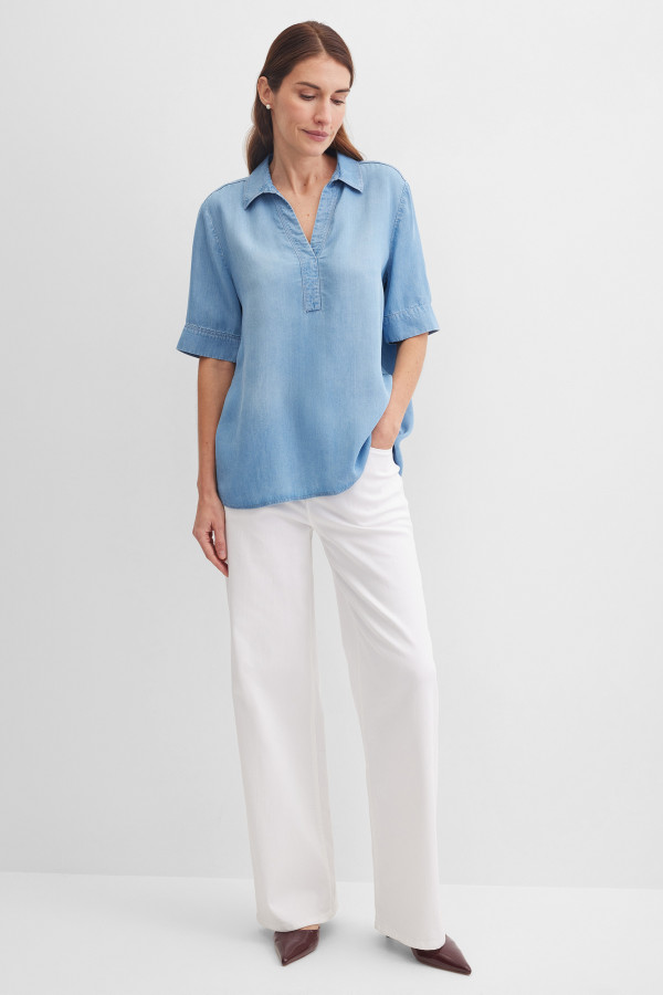 Блузка из лиоцелла