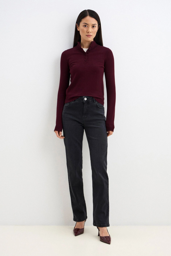 Джинсы прямого кроя