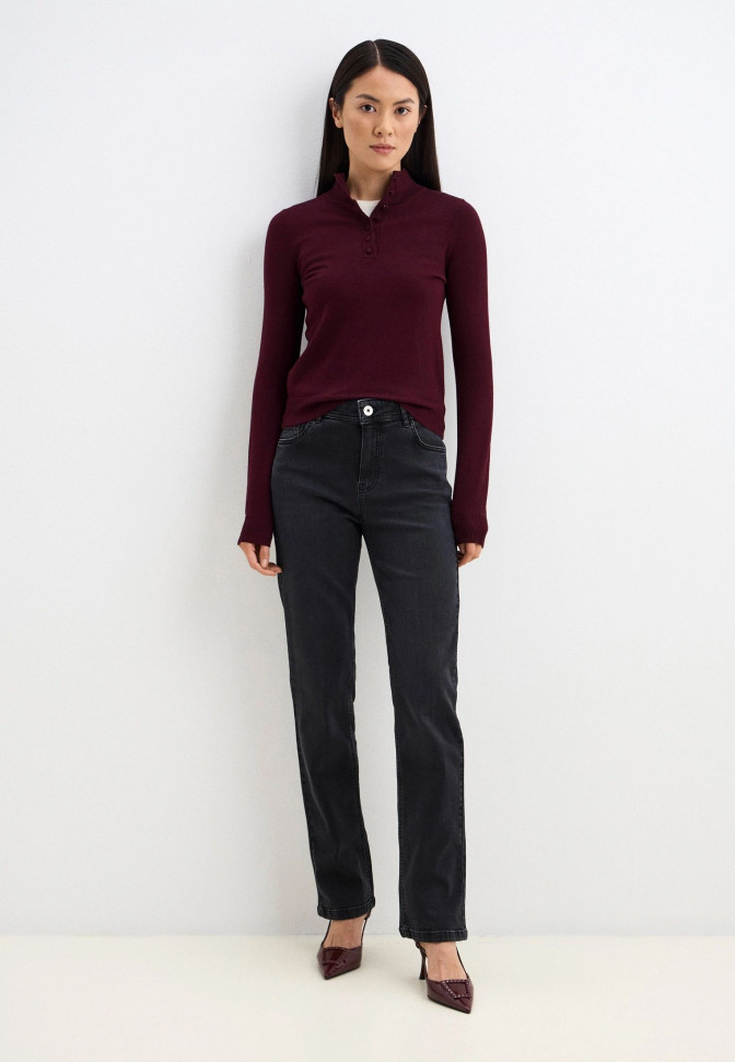 Джинсы прямого кроя