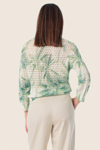 Джемпер с перфорацией