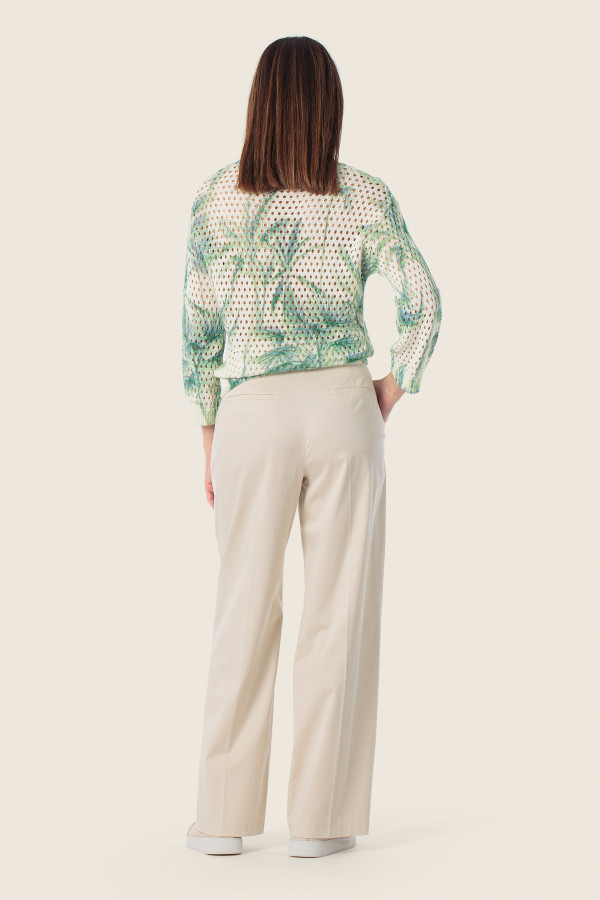 Джемпер с перфорацией