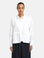 Рубашка с накладными карманами