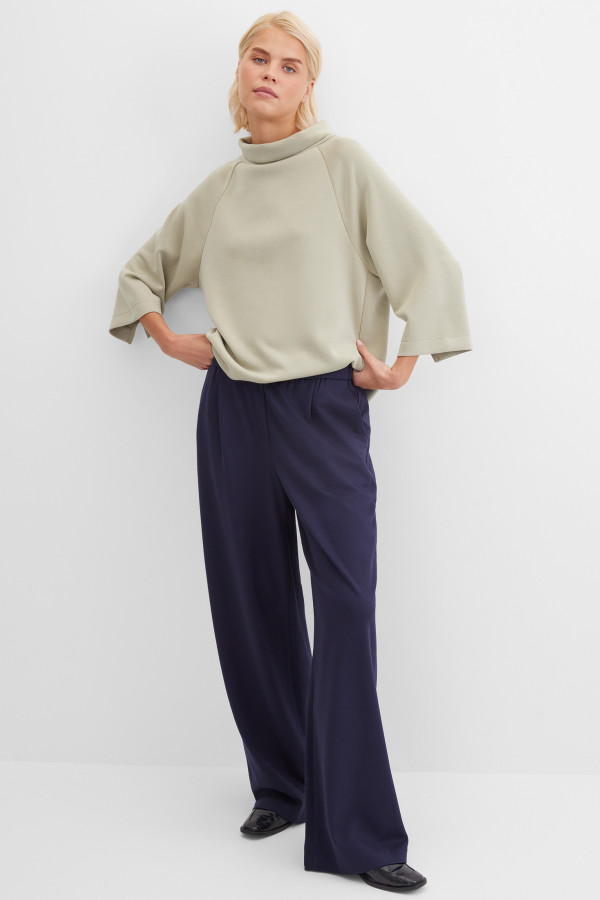 Брюки широкие