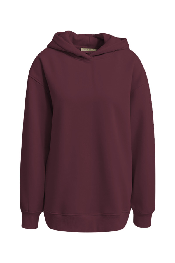 Худи прямого кроя