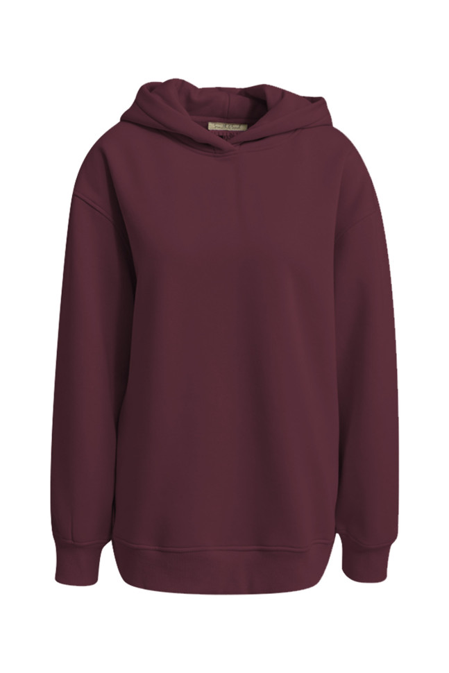 Худи прямого кроя