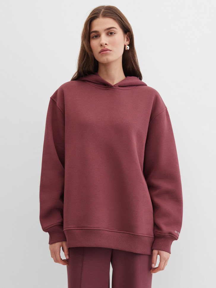 Худи прямого кроя