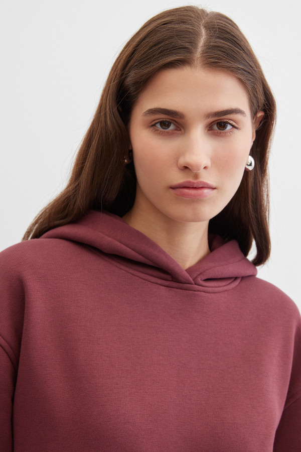 Худи прямого кроя