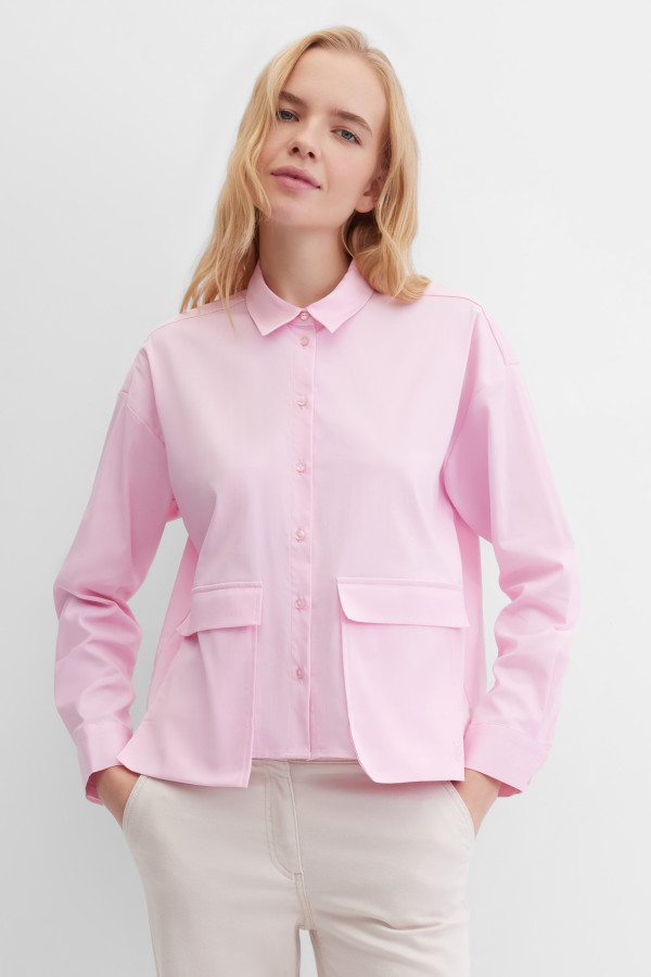 Блузка с длинным рукавом