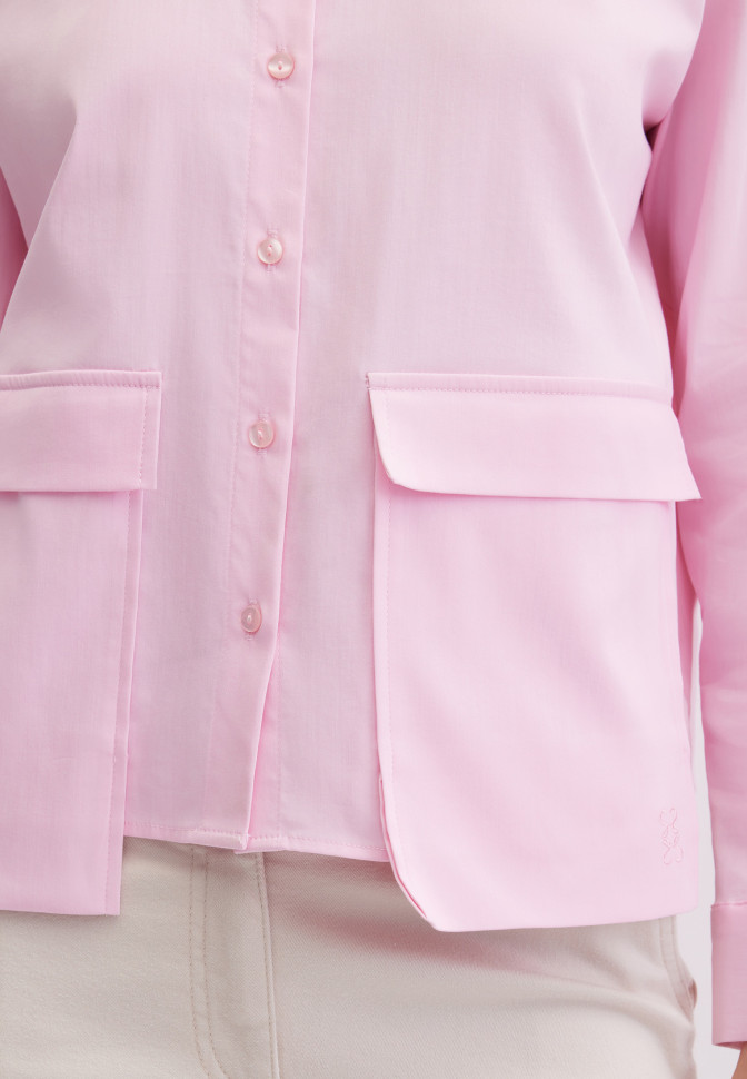 Блузка с длинным рукавом