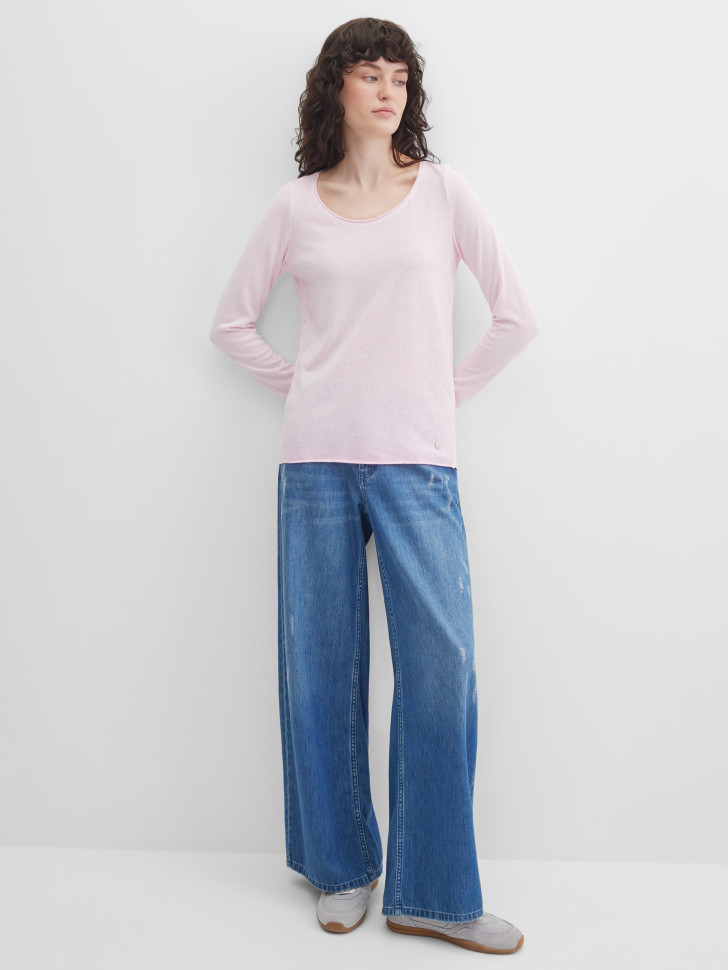 Лонгслив базовый