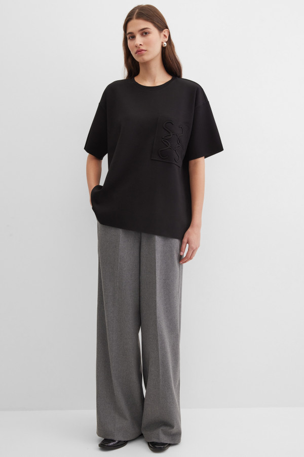 Футболка прямая