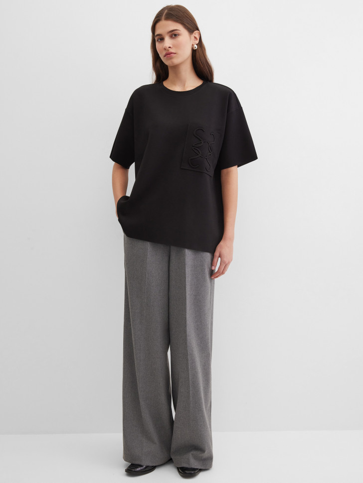 Футболка прямая