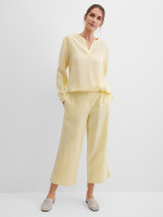 Брюки широкие прямые укороченные